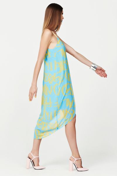 									THE WRITING IS ON THE WALL 'PHRASE OF GRACE' DRESS
			