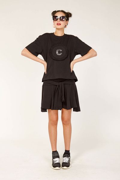 									JERSEY PRETTY THINGS 'FRILLED TO BITS' TOP
								, 			JERSEY PRETTY THINGS 'FRILL LIFE' SHORTS
			