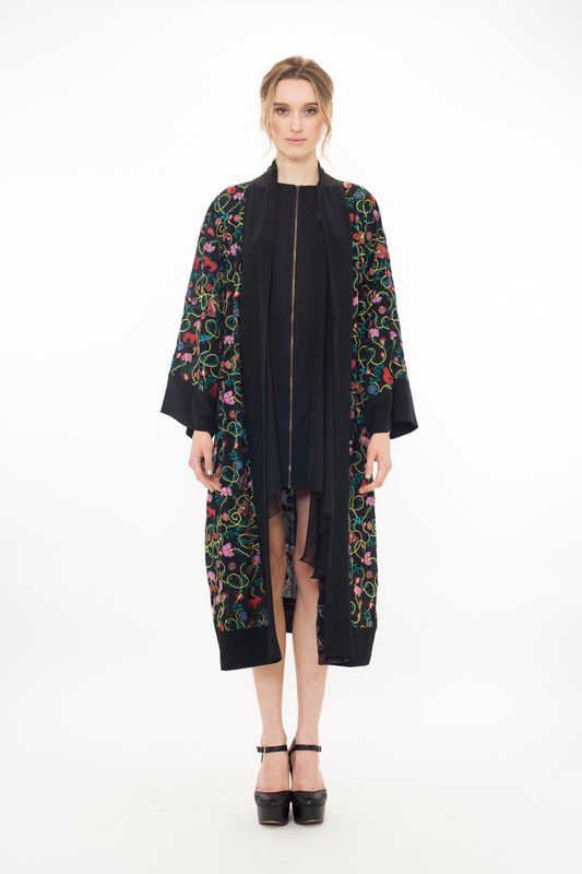 									Richard Parker 'Oracle' kimono
								, 			Django 'Montmartre' tunic
			