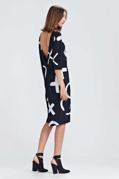 									XOXO GOSSIP GIRL 'NOUGHTS AND CROSSES' DRESS
			