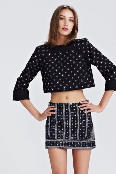 									BEJEWELLED 'CANDY CRUSH' TOP
								, 			BEJEWELLED 'LITTLE GEM' SKIRT
			