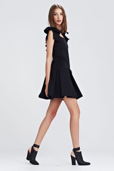 									FILM NOIR 'DOUBLE SHOT' DRESS
			