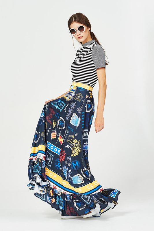 									HIGH AS A STRIPE 'CROP, STOP & ROLL' TOP
								, 			A NIGHT IN PARIS 'LIBERTE MAXI'
			