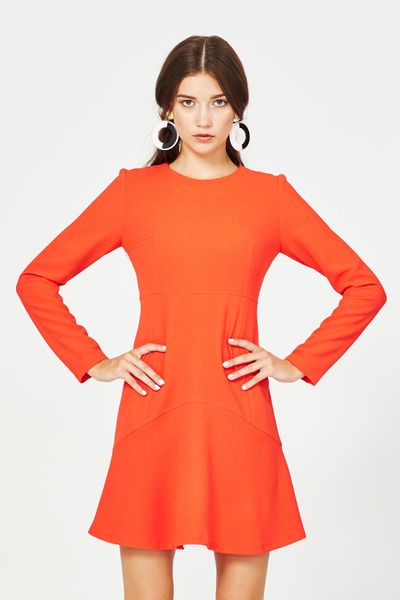 									ALEXANDER THE CREPE 'HOT OF THE DRESS' DRESS
			