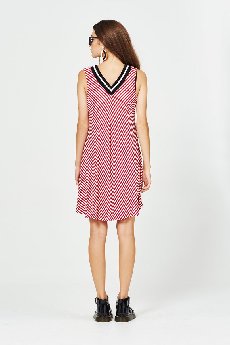 									HIGH AS A STRIPE 'SWING FLING' DRESS
			