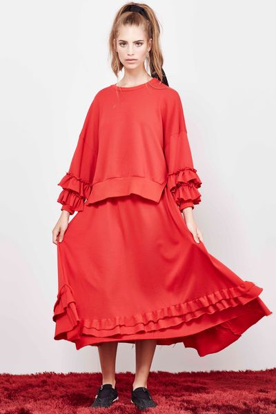 									JUMPER WRAPS TOP
								, 			FRILL GOT IT SKIRT
			