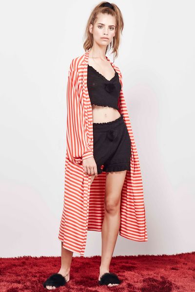 									SPREAD YOUR WINGS COAT
								, 			CROP CULTURE TOP
								, 			SHORT CUTS SHORTS
			