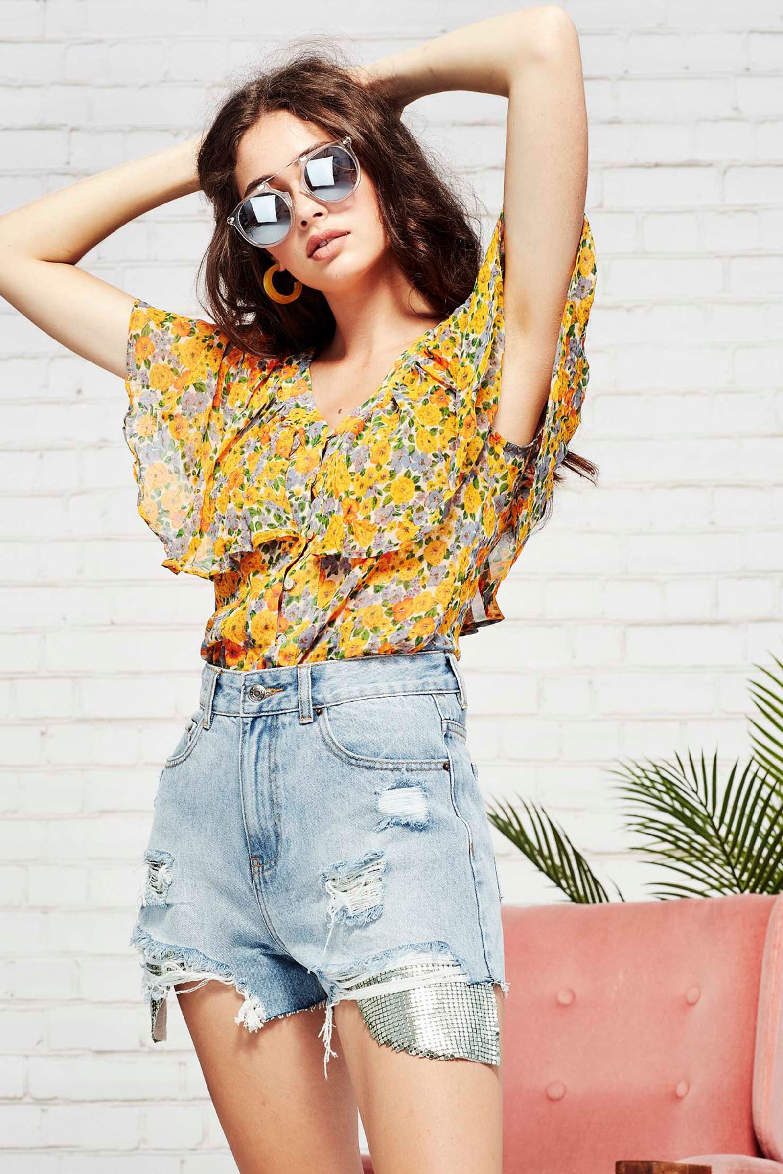 									POCKETFUL OF SHINE SHORT
								, 			FLY THE COOP TOP
			