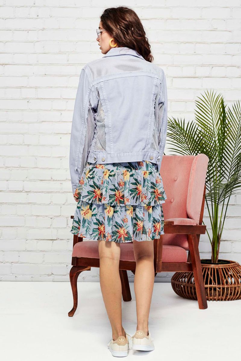 									A HOLE IN ONE JACKET
								, 			BREATH OF MESH AIR DRESS
			