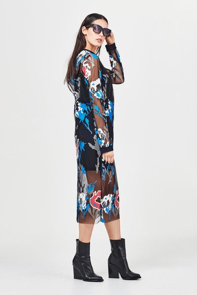 									ALL NETTED UP 'HAVEN'T NET YOU YET' DRESS
			