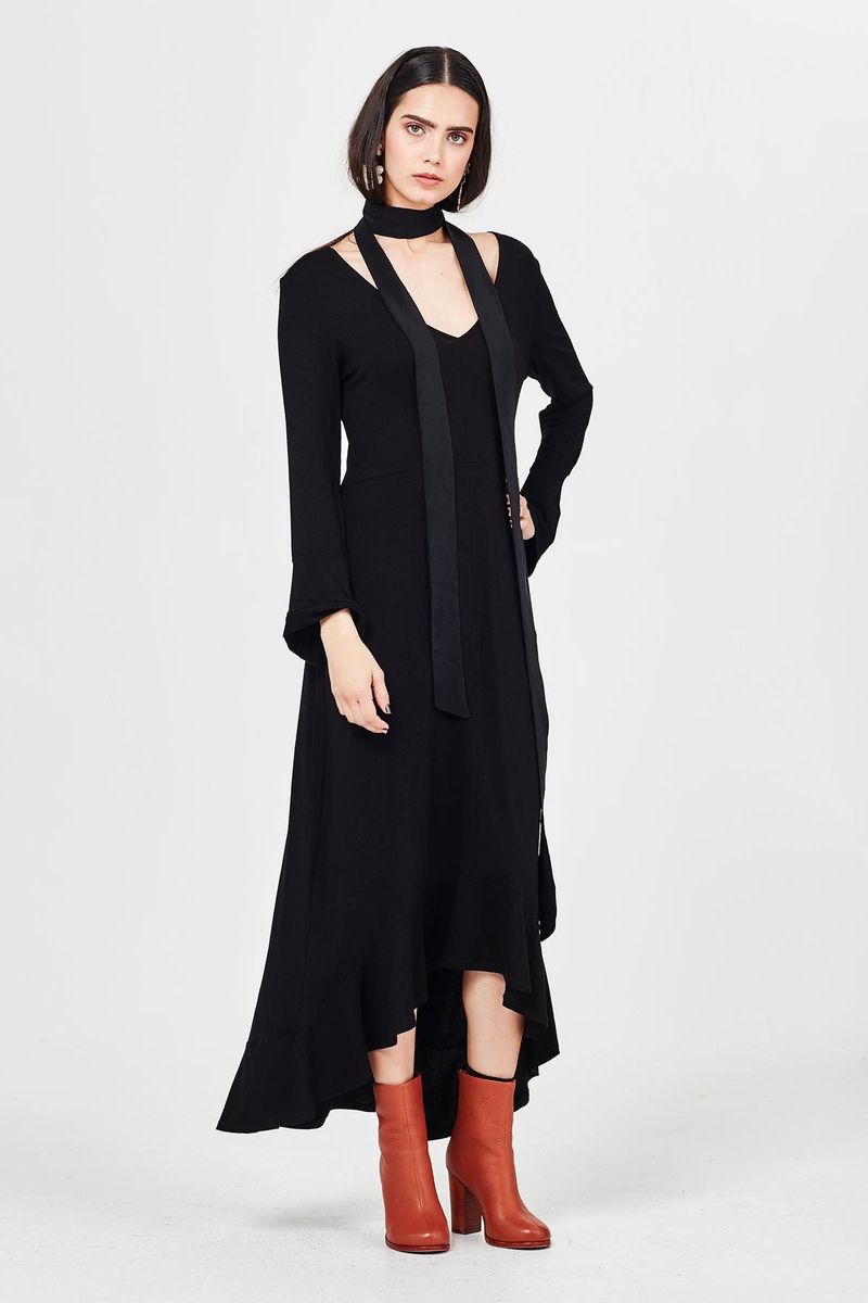 									LETS GET STITCHED 'THE LONG AND SHORT OF KNIT' DRESS
			