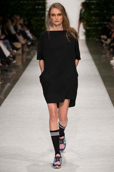 									CAUGHT ON CREPE 'THE DRAP ESCAPE' DRESS
			