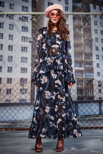 									A LONG WAY DOWN SKIRT
								, 			ALL YOU CAN PLEAT TOP
			