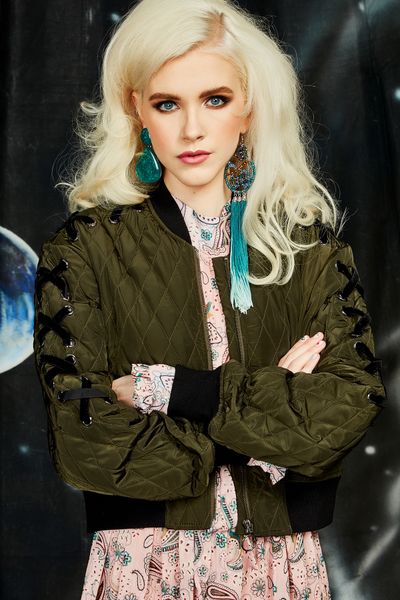 									EYE-LET OF THE STROM JACKET
								, 			FREE LOVE DRESS
			