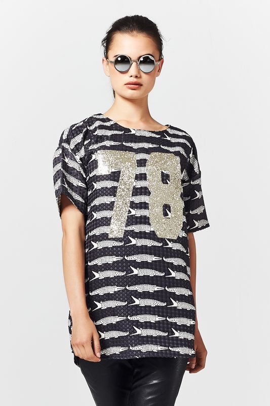 									CROCODILE ROCK 'CROCKY ROAD' TOP
								, 			BLACK TO BUSINESS 'LICORICE LOVE' PANTS
			