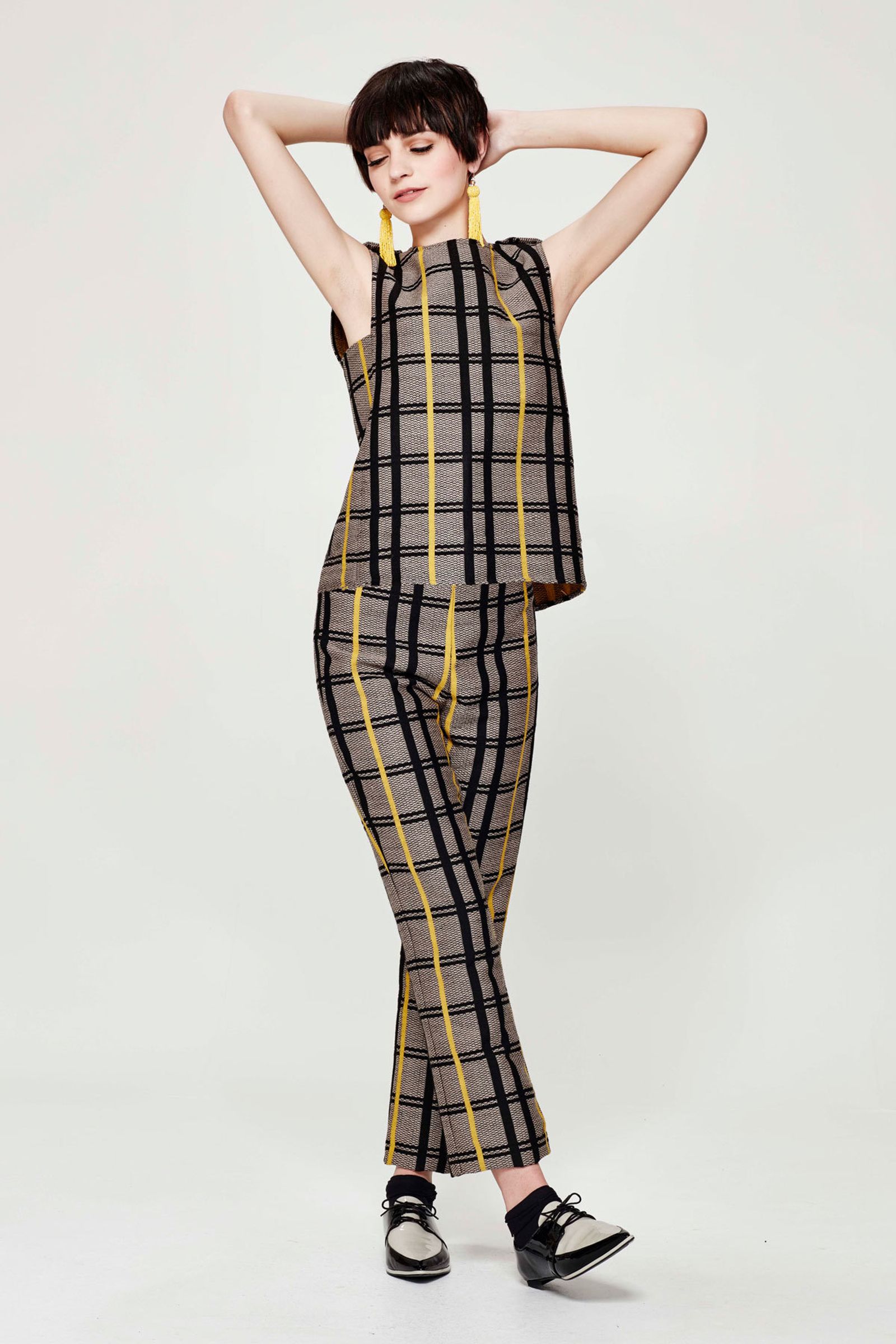 									FOREVER PLAID 'TOP OF THE WORLD' TOP
								, 			FOREVER PLAID 'WALK TO ME' PANT
			