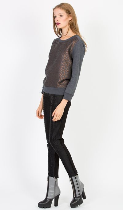 									THE GOOD LEOPARD TOP
								, 			TOP TO BOTTOM PANT
			