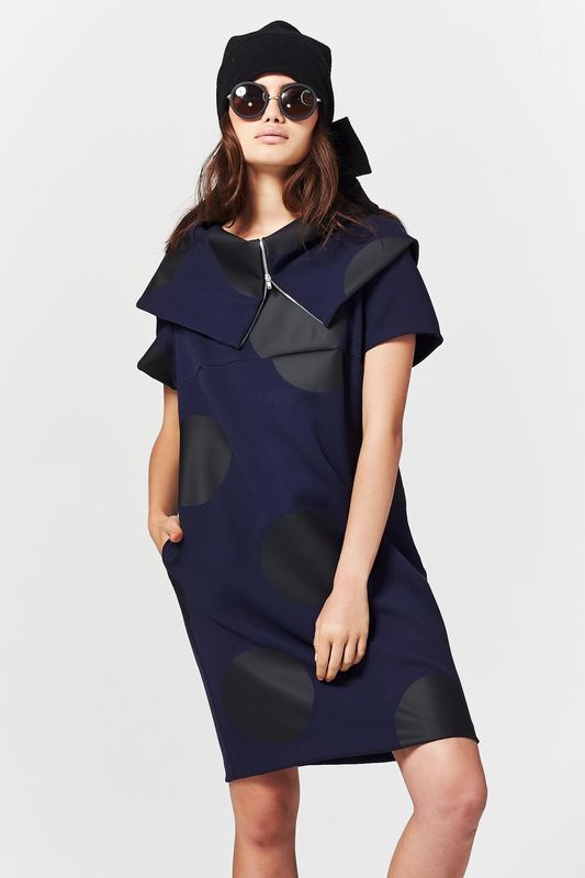 									SPOT ON 'BOOM BOOM COWL' DRESS
			