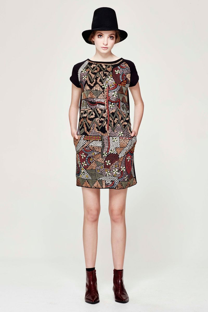 									EMBELLISHING SITUATION 'YOU CAN STITCH ON ME' DRESS
			