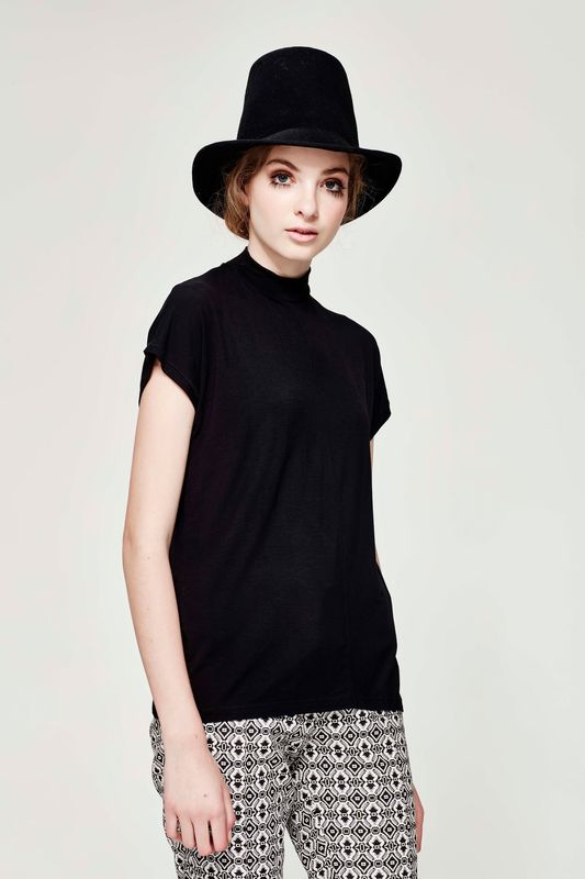 									KNIT OF ARMOUR 'POLO CAP' TOP
			