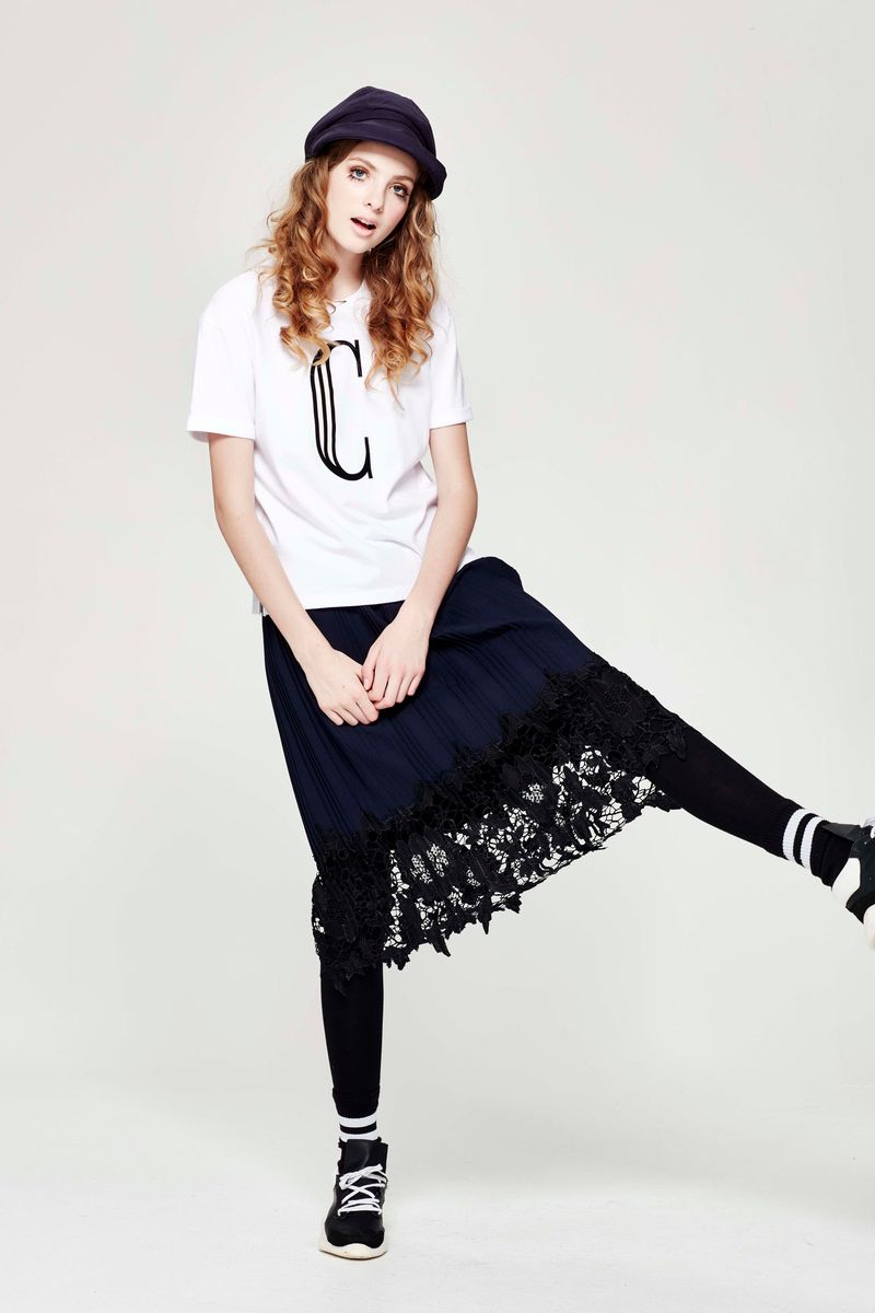 									WEAVE GOT HISTORY ''C' IS FOR' TOP
								, 			YOU HAD ME AT HELLO 'YOU COMPLEAT ME' SKIRT
			