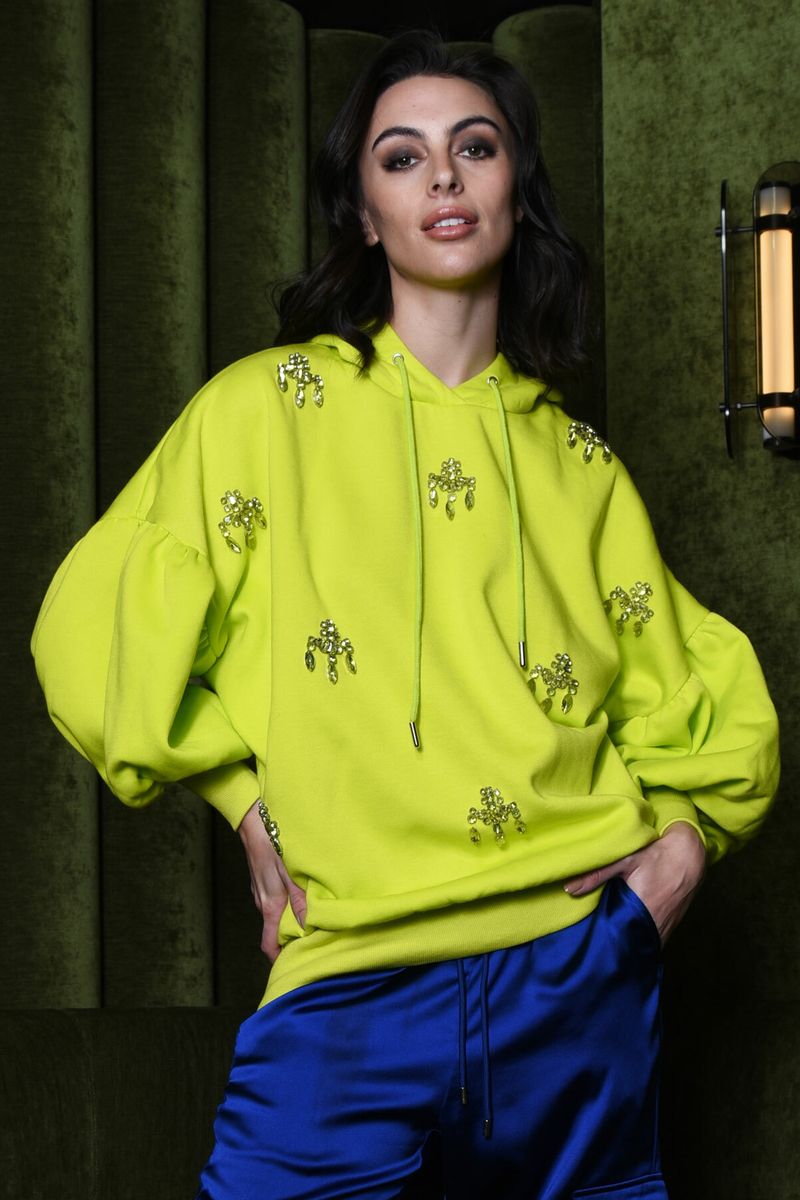 									MY BEADING HEART HOODIE
			