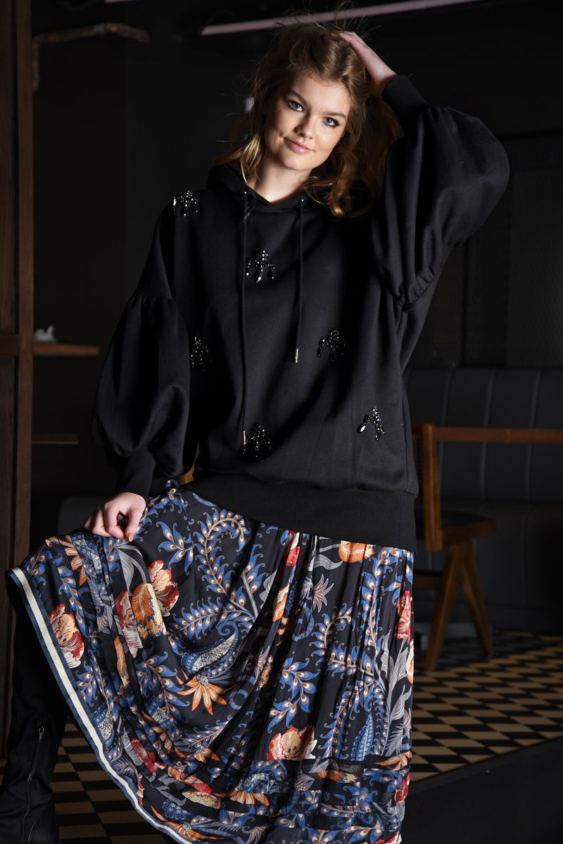 									FLOWERED WITH LOVE SKIRT
								, 			MY BEADING HEART HOODIE
			