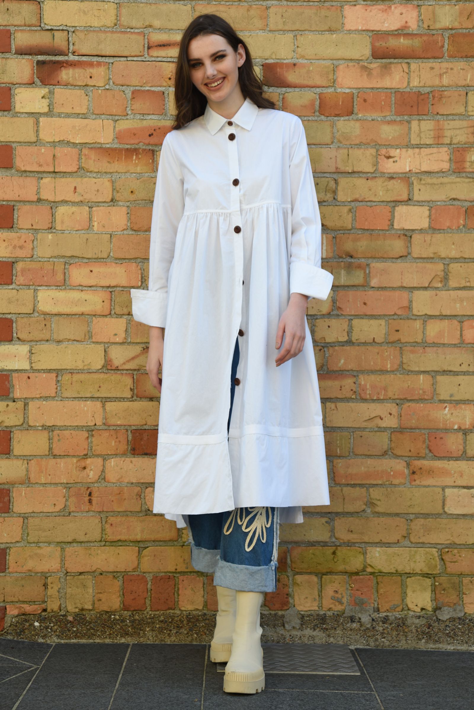 									A LONG TIME COMING DRESS
			