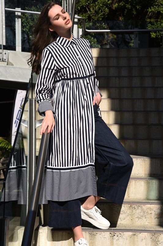 									A LONG TIME COMING DRESS
			