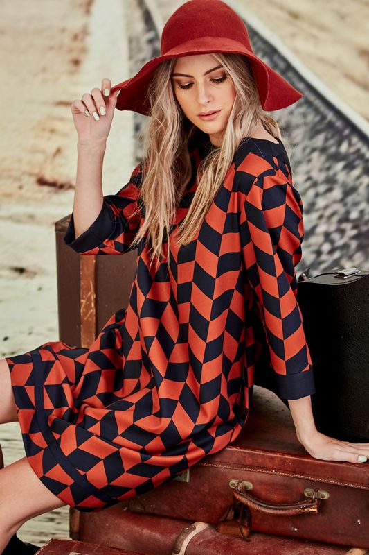 									SHAKE SHIFT UP DRESS
			