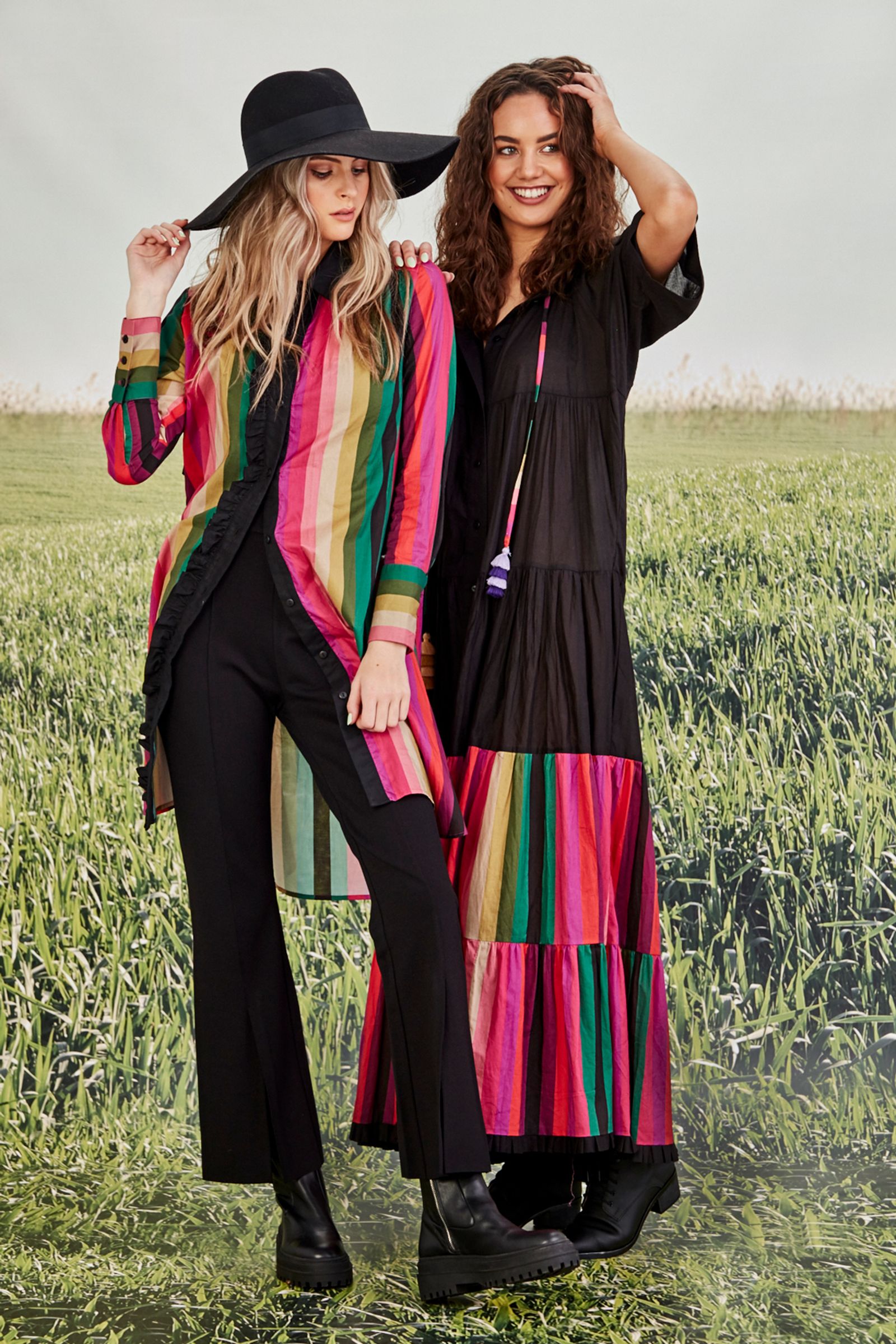 									SAVE THE LAST DANCE DRESS
								, 			STRIPE A POSE SHIRT
			