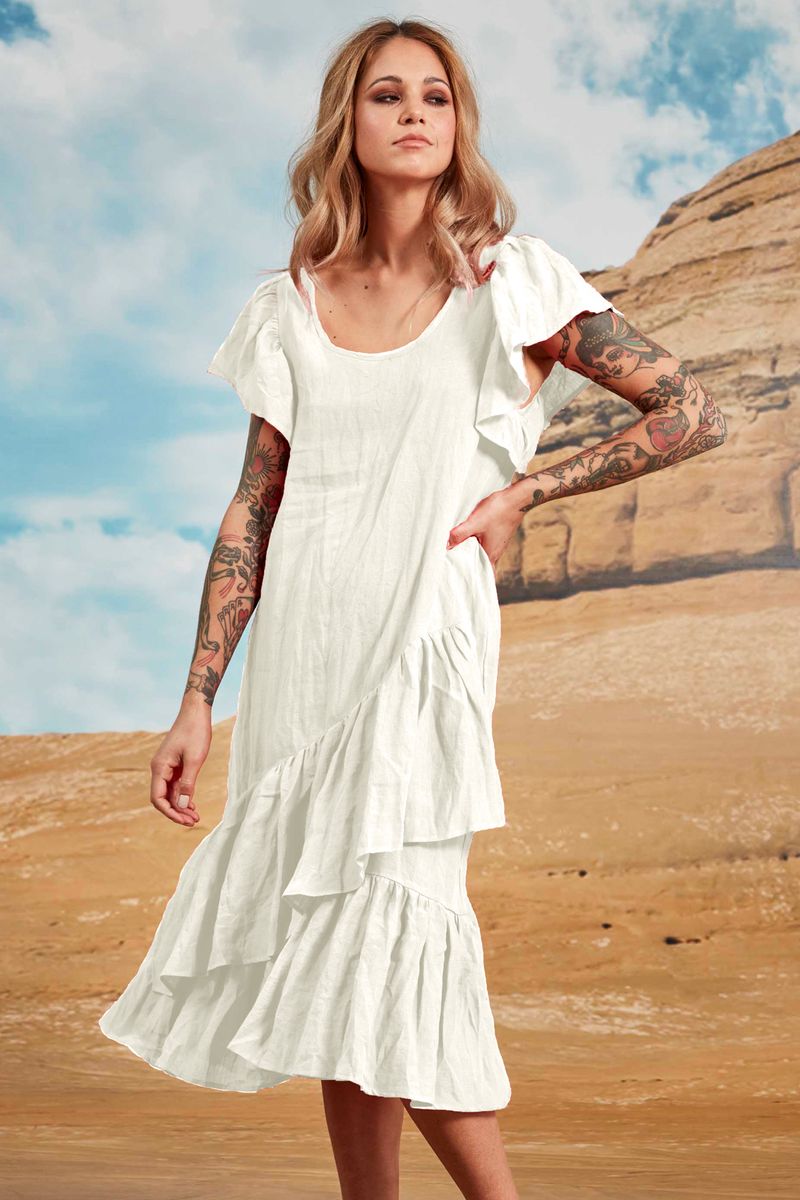 									AROUND THE FRAY DRESS
			