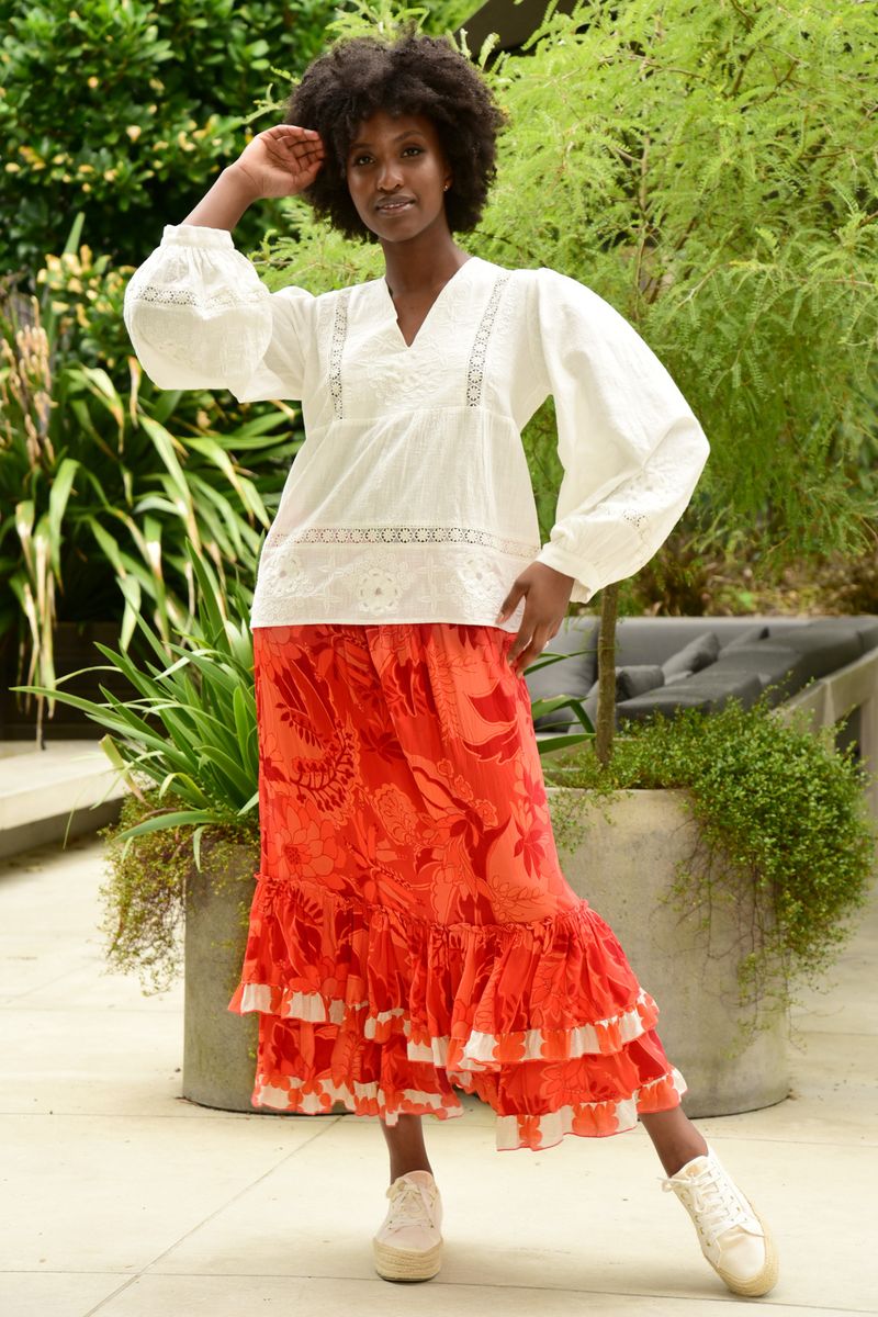 									FRILL DEATH DO US PART SKIRT
			