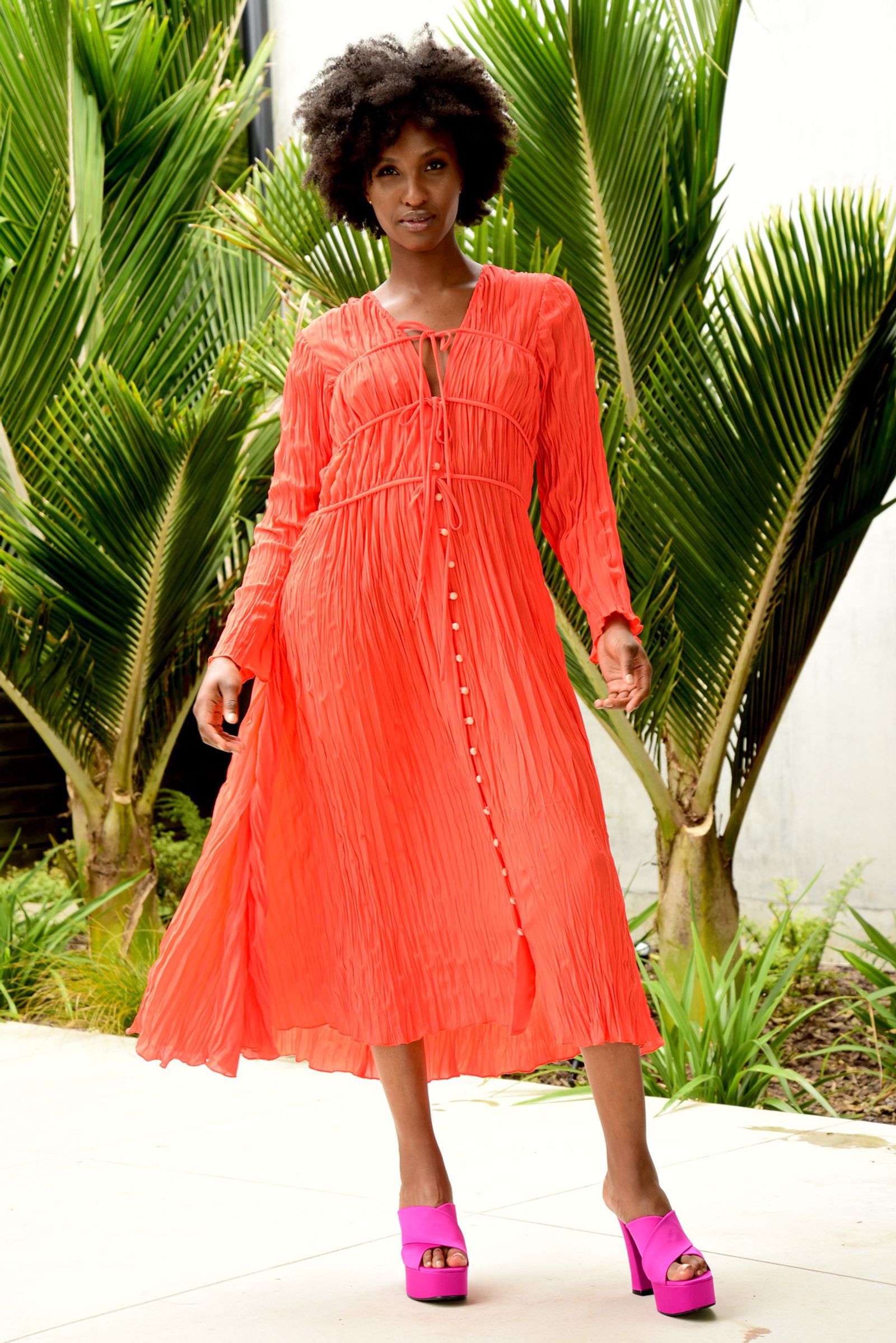 									TAKE THE PLUNGE DRESS
			