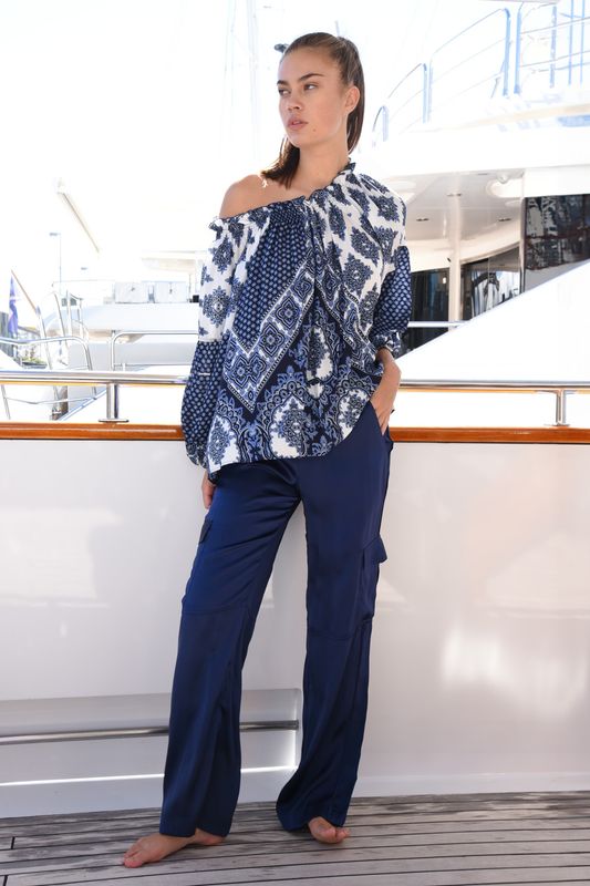 									TO THE MOON AND BACK TOP
								, 			PRECIOUS CARGO TROUSER
			