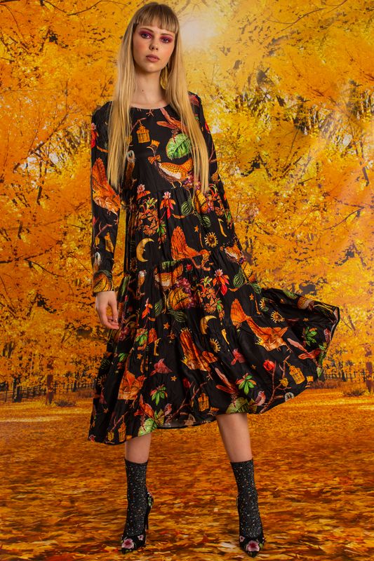 									GATHERING TOGETHER DRESS
			