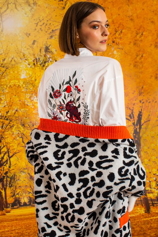 									EASY TIGER SHIRT
								, 			FELINE FINE CARDIGAN
			