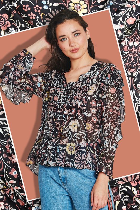 									TO FRILL A MOCKINGBIRD TOP
			