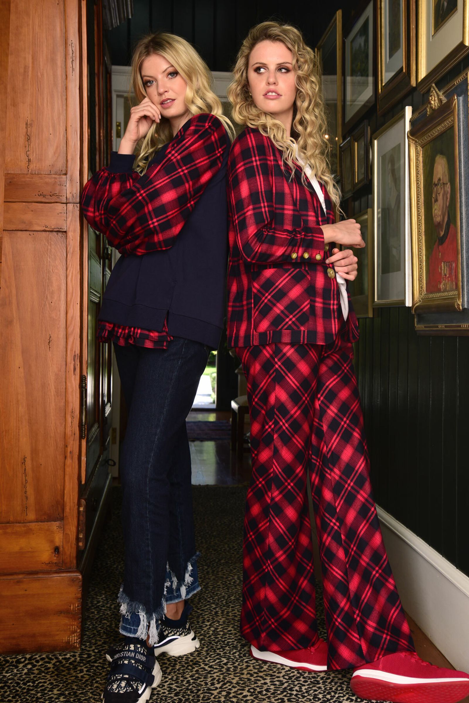 									COOPER'S BACK BLAZER
								, 			POWER TO THE TROUSER TROUSER
								, 			PEARLY C'S JERSEY
								, 			SHE'S JEANIOUS JEAN
			