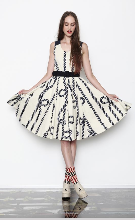 									Slip-Knot 'Rock N Doll' dress
			