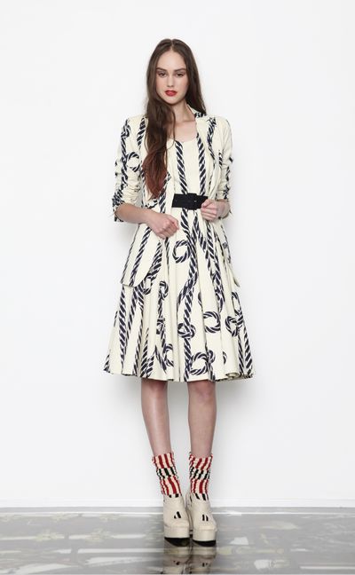 									Slip-Knot 'Captains Table' jacket
								, 			Slip-Knot 'Rock N Doll' dress
			