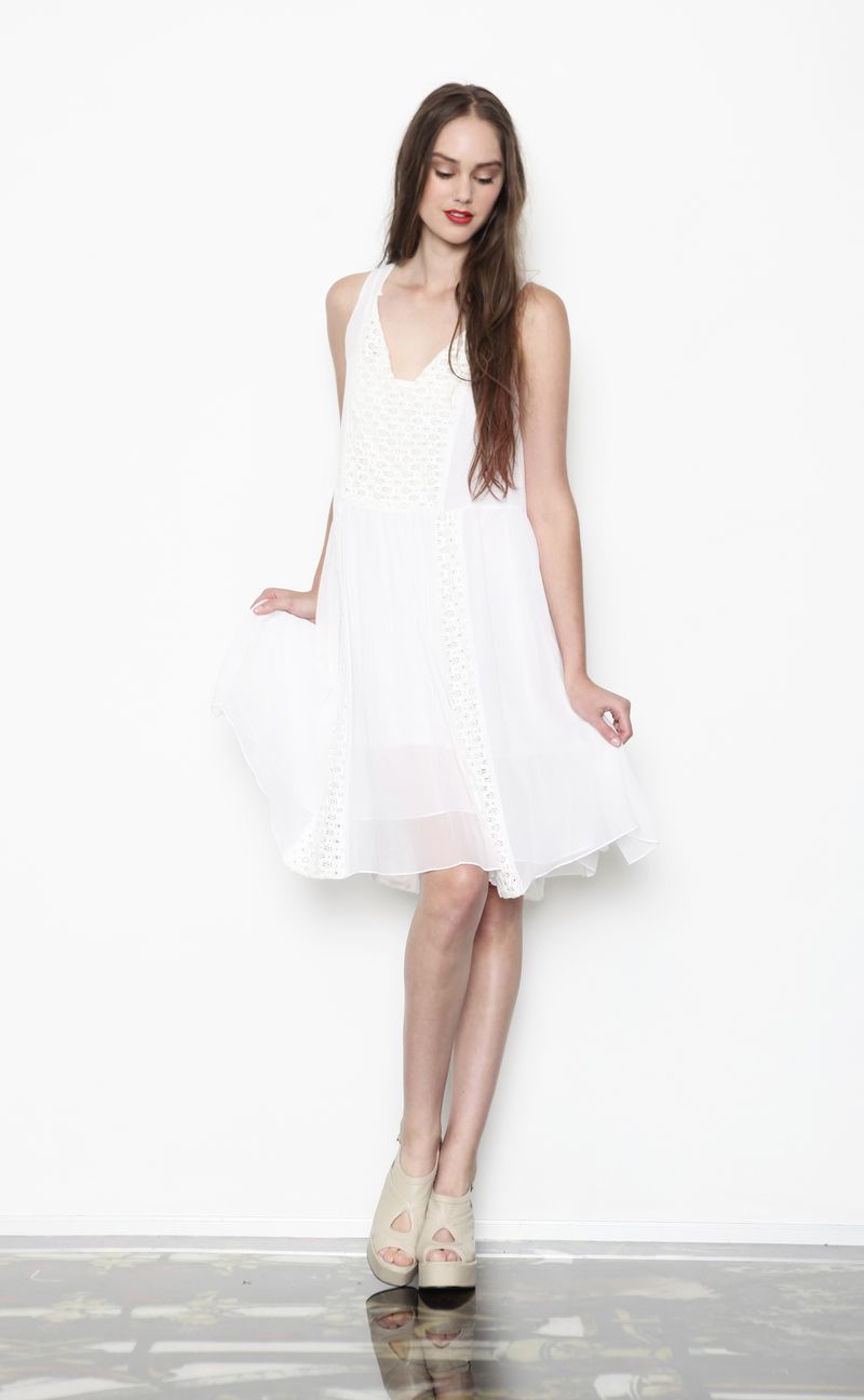 									Lighthouse 'Lace And Favour' dress
			