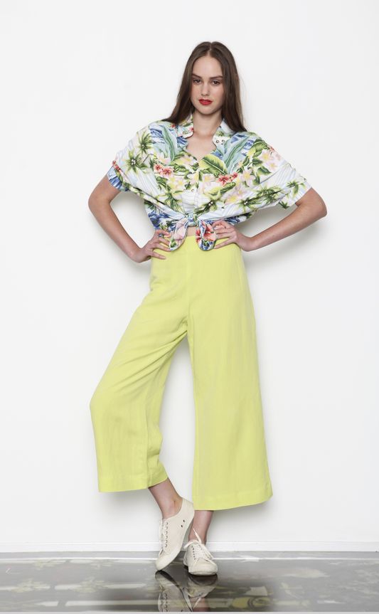 									Hula Hana 'Last Resort' top
								, 			Limoncello 'Hem-Is-Flair' pant
			