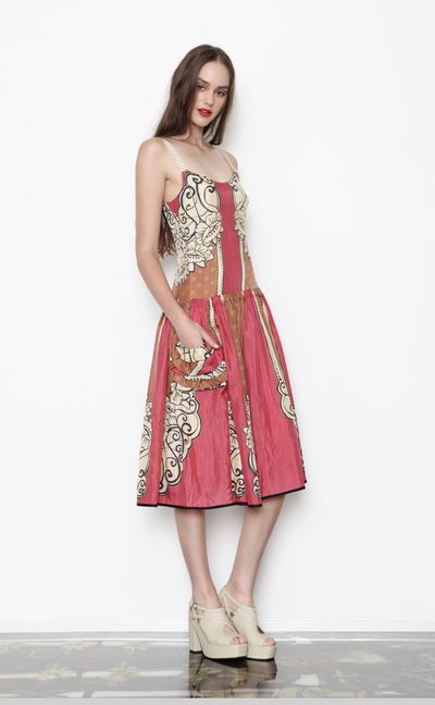 									Bali Hai 'French Batik' dress
			