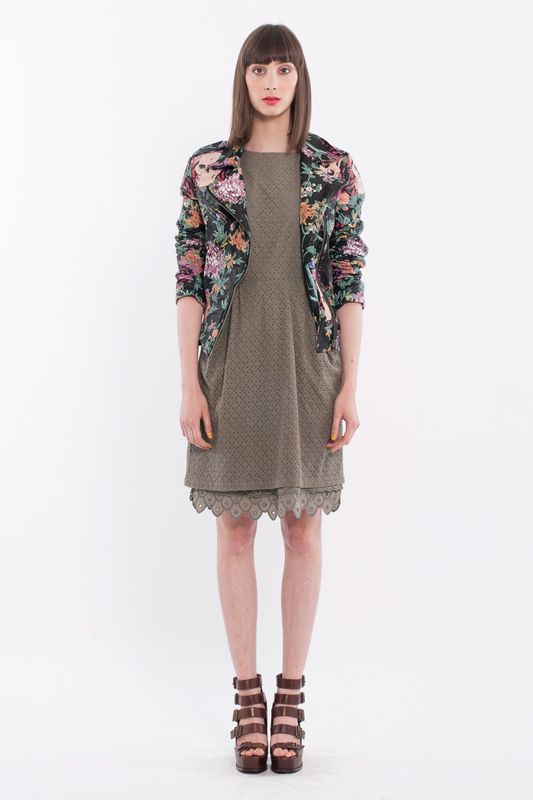 									Headspace 'Rocker Bye Baby' jacket
								, 			Taurus 'Wishing Well' dress
			