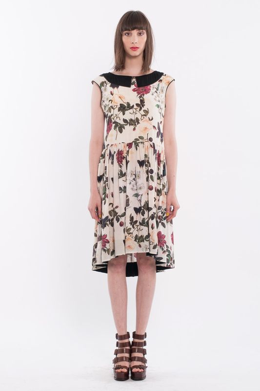 									Shellack Rose 'Dark Side of the Swoon' dress
			