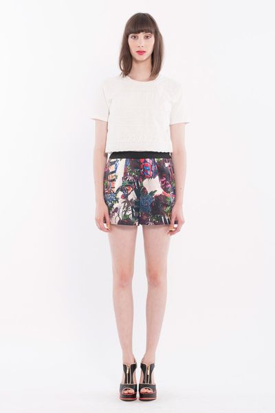 									Time Warp 'Fine Dining' top
								, 			Animae 'Animal Instincts' shorts
			