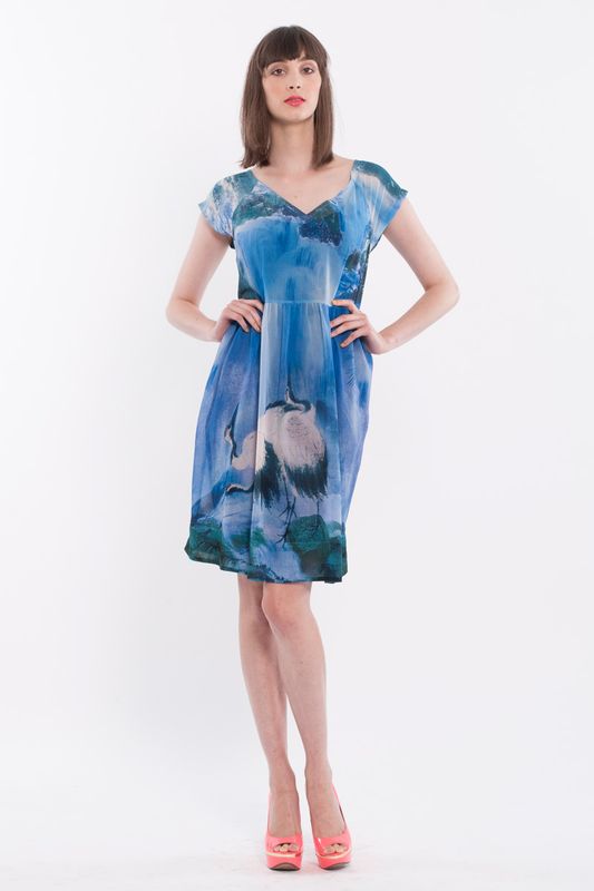 									Blue Heron 'Mixed Emotions' dress
			
