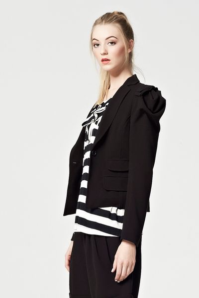 									THE DARK KNIGHT 'PHANTOM' BLAZER
								, 			WOLF OF WALL STREET 'VIENETTA' TOP
								, 			THE DARK KNIGHT 'BLACK TO BASICS' SHORTS
			