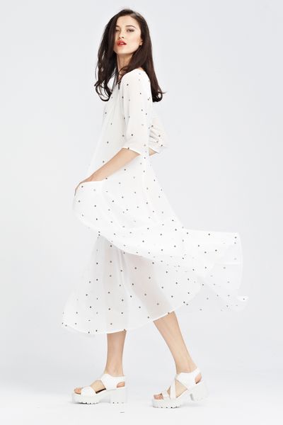 									SEEING SPOTS 'WALKING ON SUNSHINE' DRESS
			